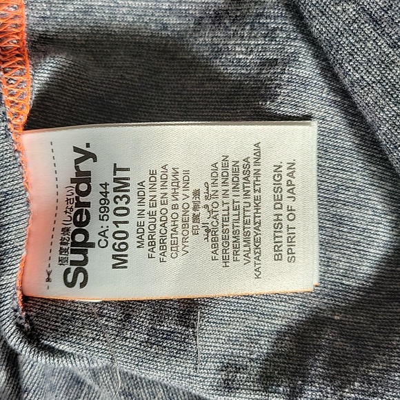 NWT Superdry Long-Sleeve - Picture 3 of 3